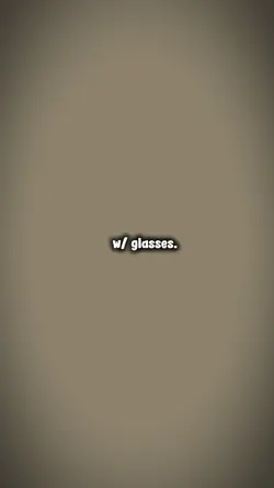 with glasses
