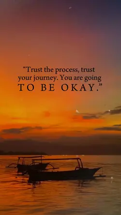 Trust the process.🙏🤍