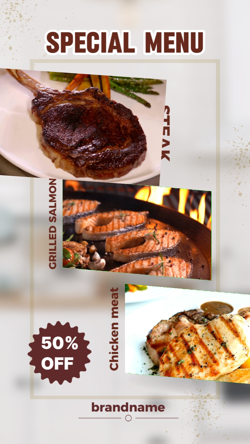 Menú Especial