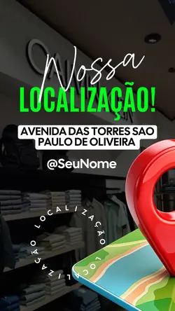 sua loja localização