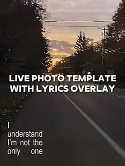 Live Photo template 