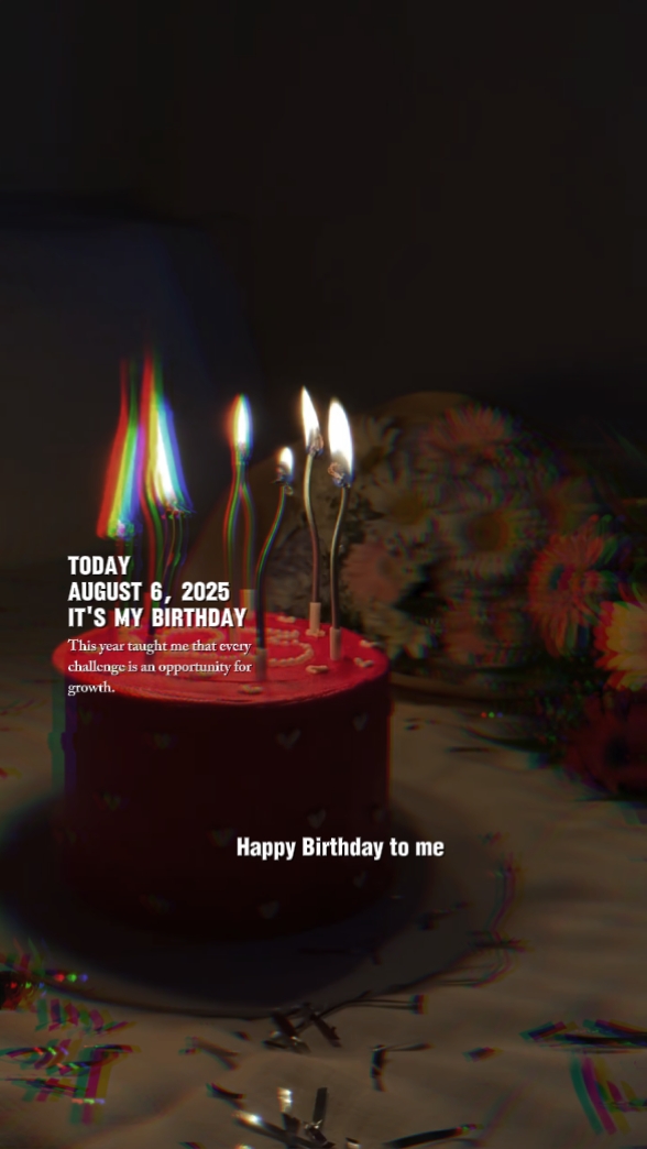 6 de agosto de 2025 meu aniversário