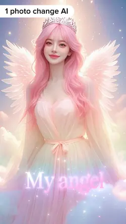 My angel pink💝もしも AI