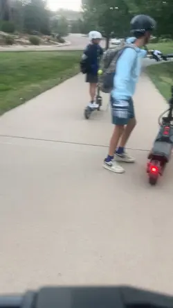 Riding with friends