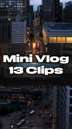 Mini Vlog 13 Clips