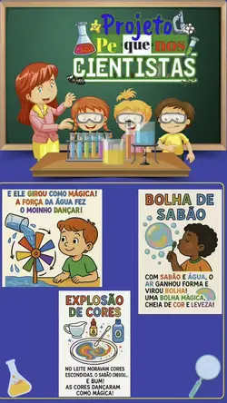 Pequenos cientistas
