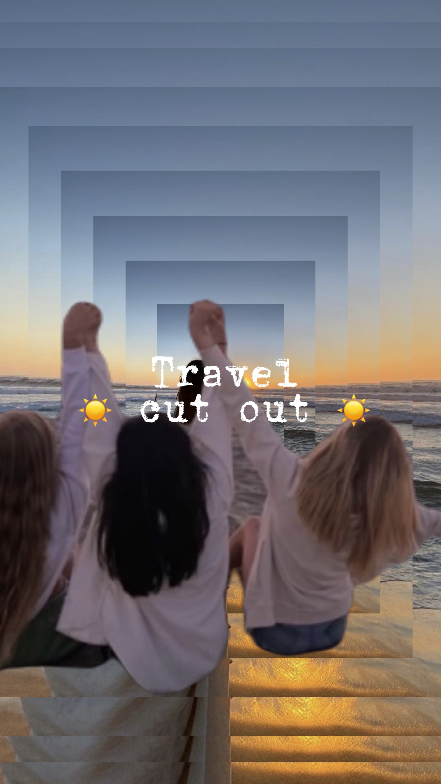 Travel cutout ☀️