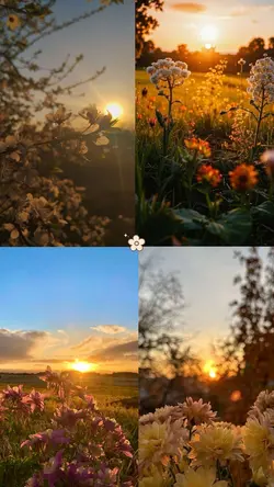 flowers collage