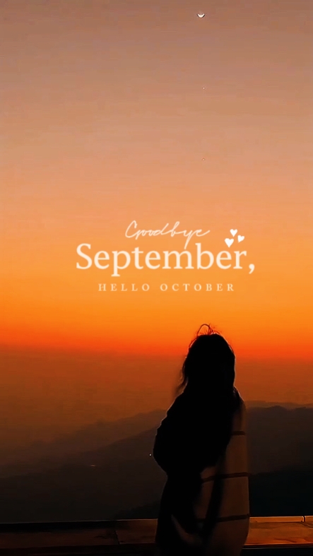 Hello October. 