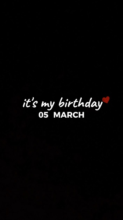 CUMPLEAÑOS 5 DE MARZO