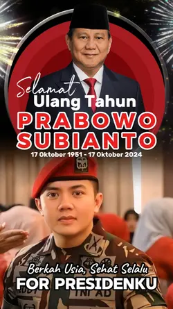 Ulang Tahun Prabowo