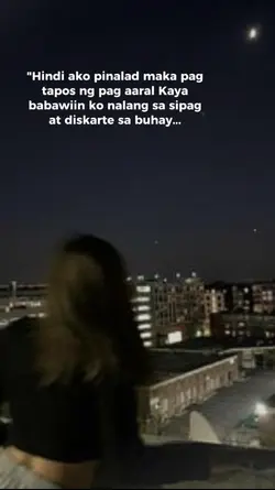 Hindi ako pinalad.