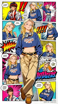 AIcomic anime