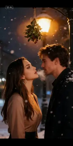 kiss mistletoe
