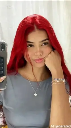 cabelo vermelho ia 