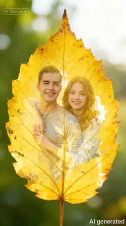 Ghép hình trên lá ai