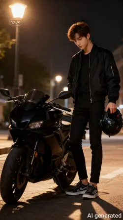 ghép ảnh với mô tô