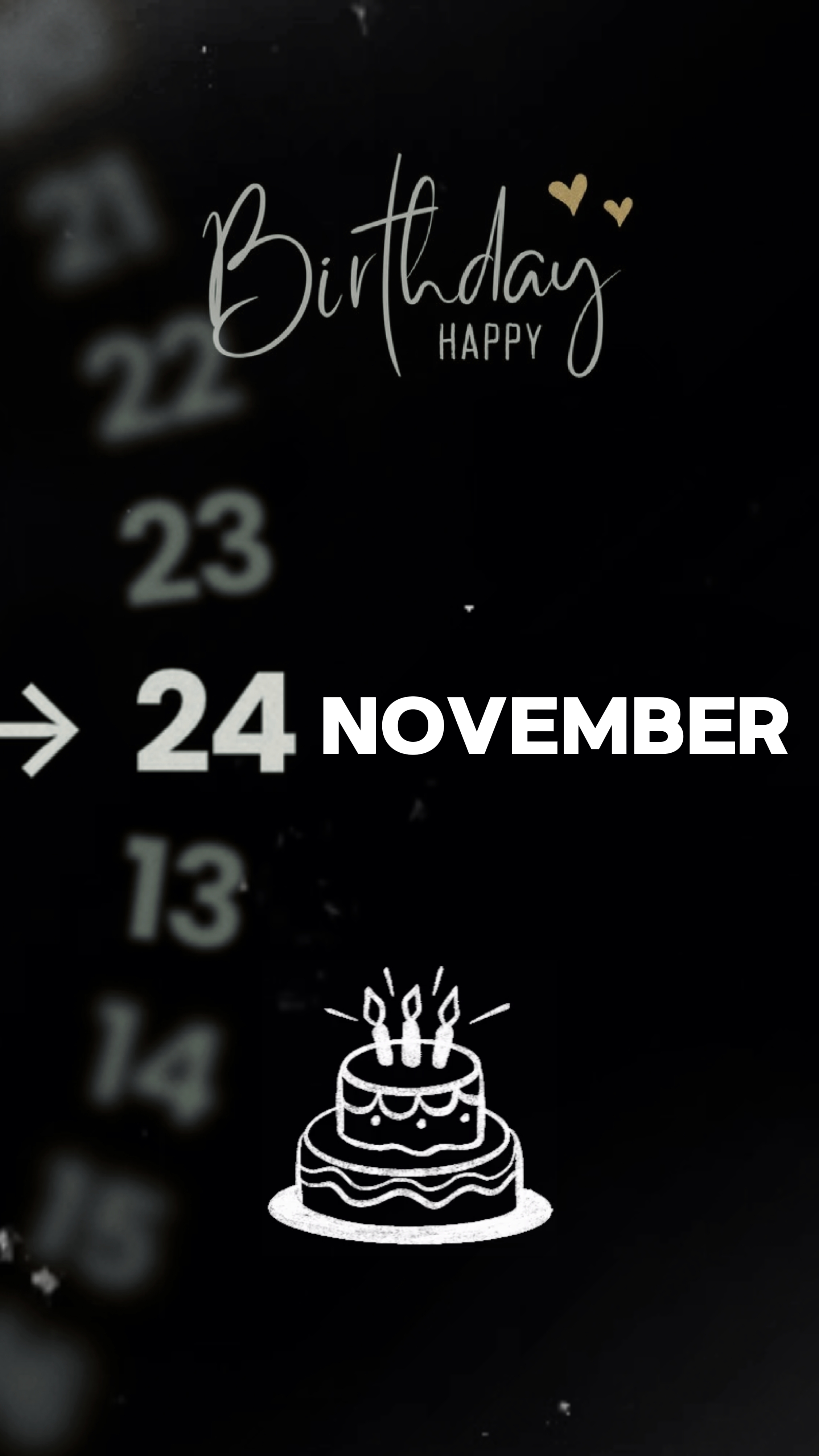 Hbd 24 November
