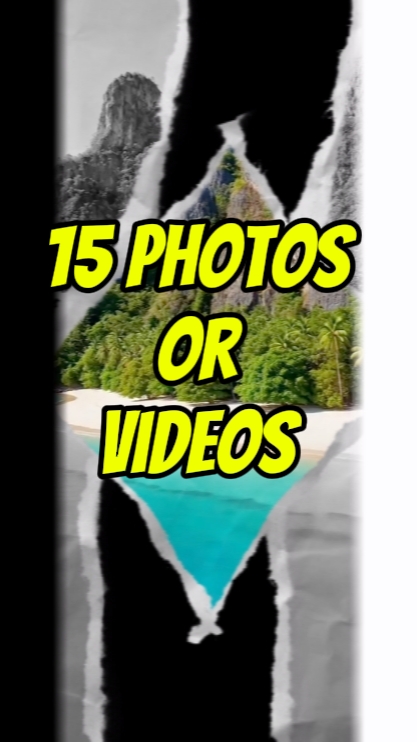15 photos or videos 