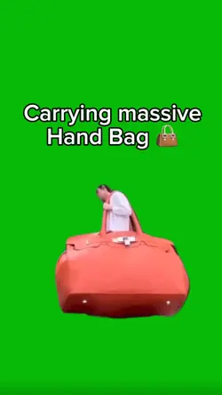 Carrying massive Bag