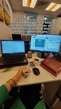 jika ditempat kerja