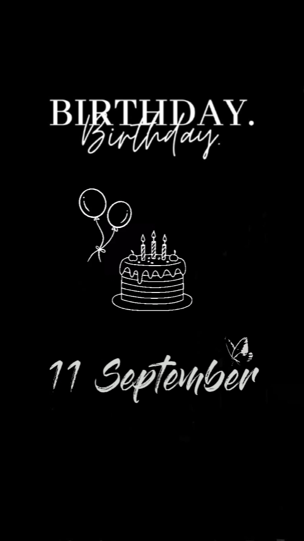 HBD 11 SEPT 2026