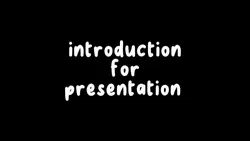 presentation intro