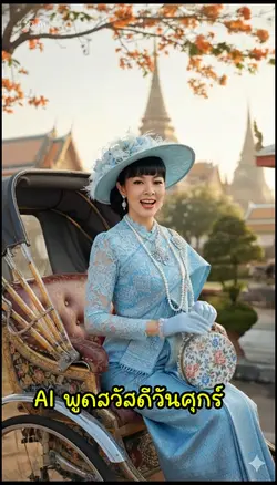 AI พูดสวัสดีวันศุกร์