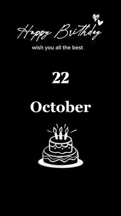HBD 22 OCTOBER