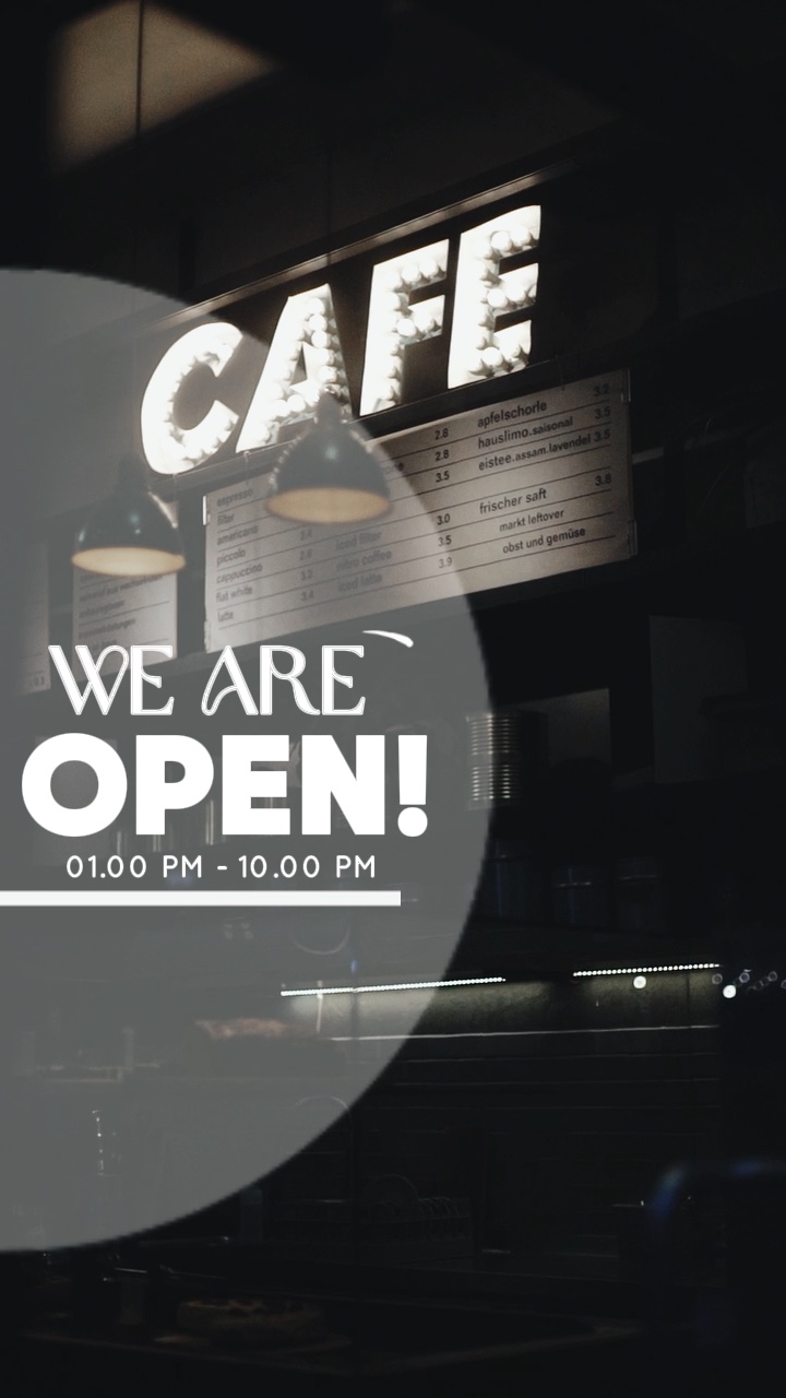 Café de abertura