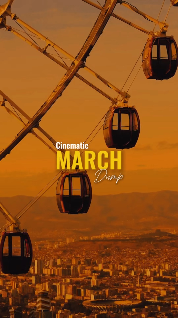 Cinemática de marzo