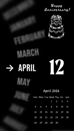 ANNIVERSARY 12 APRIL