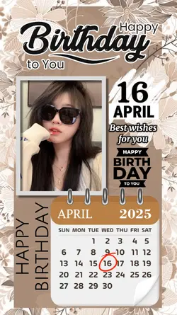 16 APRIL HBD 2025