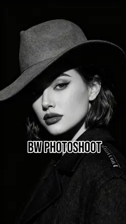 B&W photoshoot