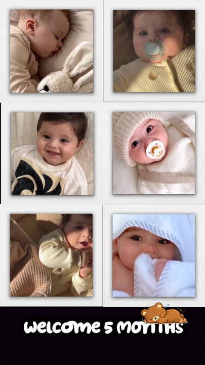5 months baby