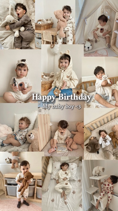 Anniversaire bébé garçon