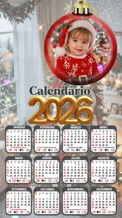 calendário Natal 