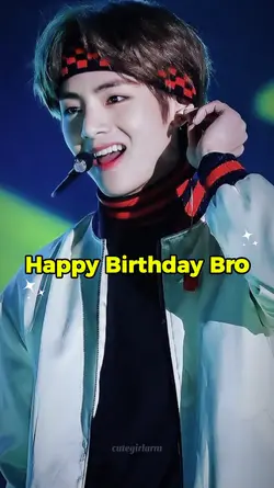 Happy birthday V