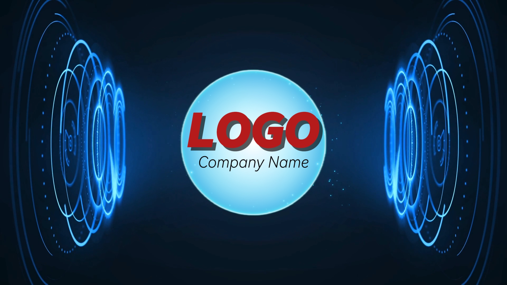 Logo Intro Promosi Perusahaan 