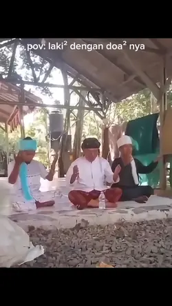 laki² dengan doa nya