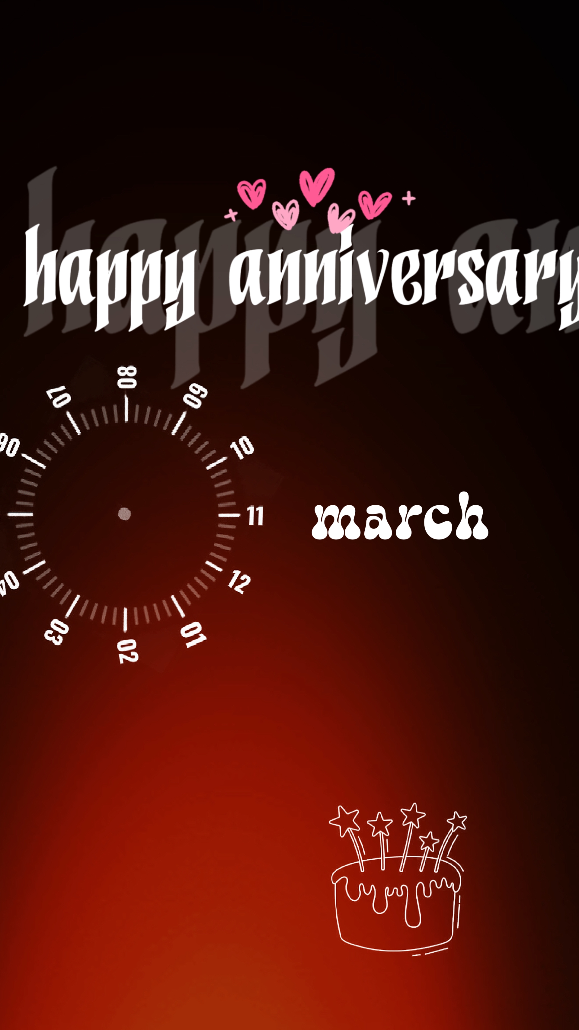happy anniv 11 march
