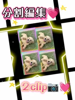分割編集/２clip