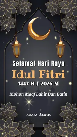 ucapan idul fitri