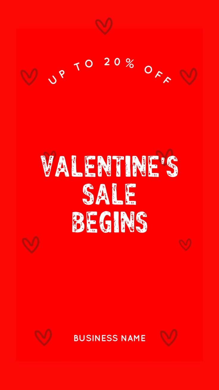 Valentine Sale