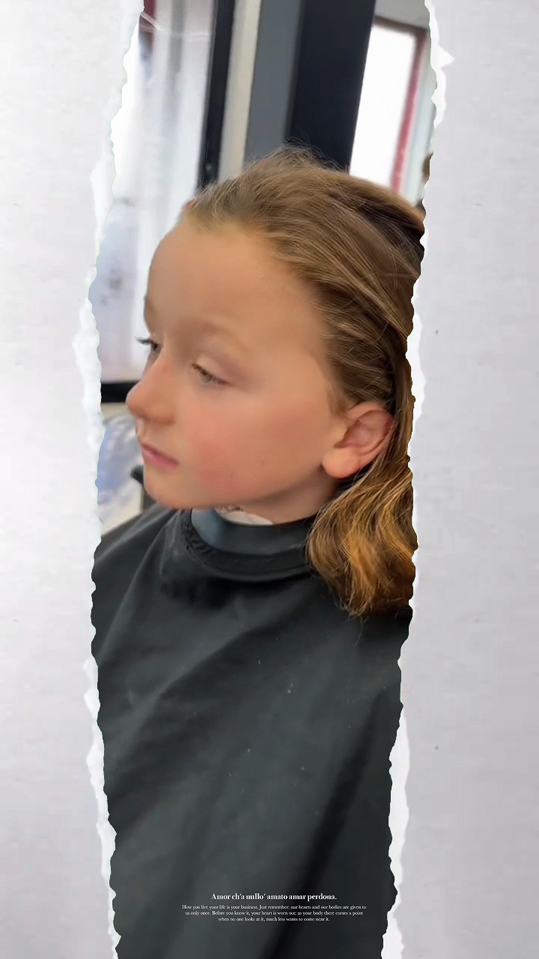 Cheveux d'enfants