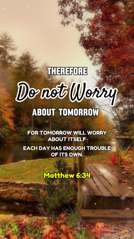 Mateus 6: 34