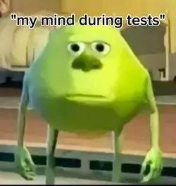 my mind during exam