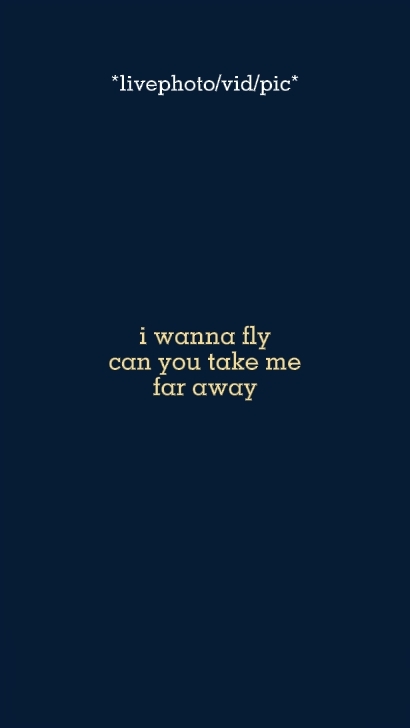 i wanna fly