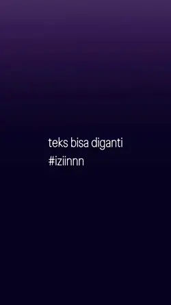 TEKS BISA DIGANTI