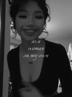 as a woman on my own